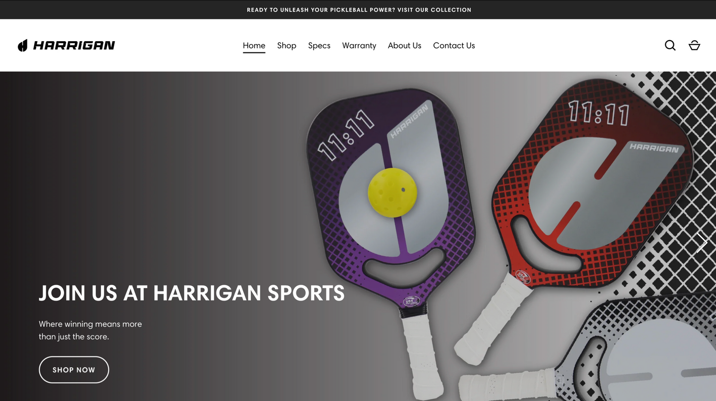 SEO for Harrigan Sports