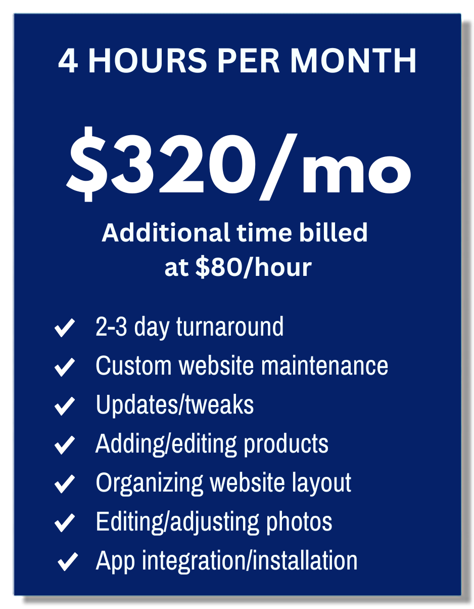 4-Hours Per Month Shopify Support Subscription